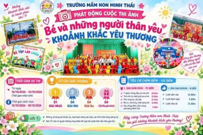 “BÉ VÀ GIA ĐÌNH YÊU THƯƠNG – LAN TỎA NHỮNG KHOẢNH KHẮC HẠNH PHÚC”