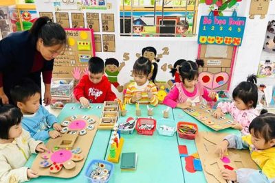 TRƯỜNG MẦM NON TRỰC THẮNG SÔI NỔI TỔ CHỨC CÁC HOẠT ĐỘNG CHÀO MỪNG NGÀY NHÀ GIÁO VIỆT NAM 20/11