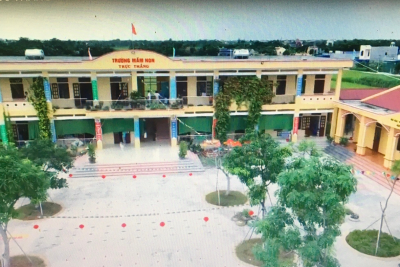Trường  mầm non Trực Thắng huyện Trực Ninh tổ chức hoạt động dạy học trực tiếp tại trường linh hoạt, thích ứng với diễn biến của dịch COVID-19 và đảm bảo an toàn cho trẻ