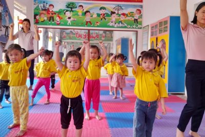Tổ chức trò chơi âm nhạc cho trẻ mẫu giáo 3 tuổi tại trường mầm non Trực Thắng