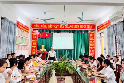 Tăng cường phối hợp giữa gia đình và nhà trường – Chung tay chăm sóc, giáo dục trẻ toàn diện