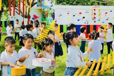 🌿 CÁC HOẠT ĐỘNG SÔI NỔI NGOÀI TRỜI CỦA BÉ TẠI TRƯỜNG MẦM NON TRỰC THẮNG 🌿